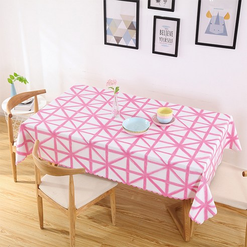 마켓감성 스칼드 테이블보, 타입4, 90 x 90 cm