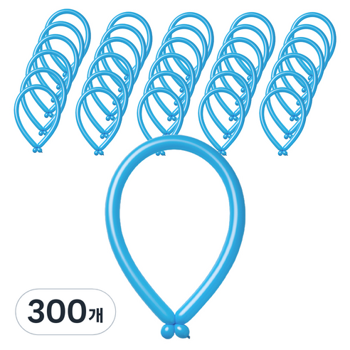 조이벌룬 260 풍선, 미드블루, 300개