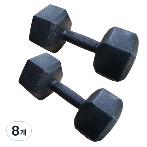 대한스포츠 육각아령, 2kg, 8개
