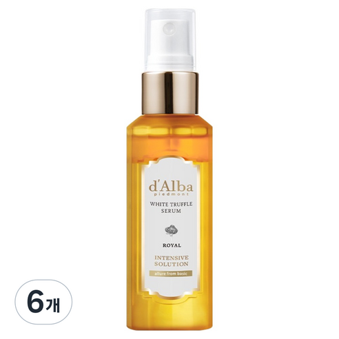 달바 화이트 트러플 로얄 인텐시브 세럼, 60ml, 6개