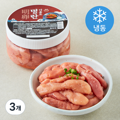 올림 다용도 명란젓 (냉동), 500g, 3개