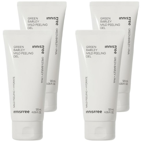 이니스프리 청보리 마일드 필링젤, 120ml, 4개