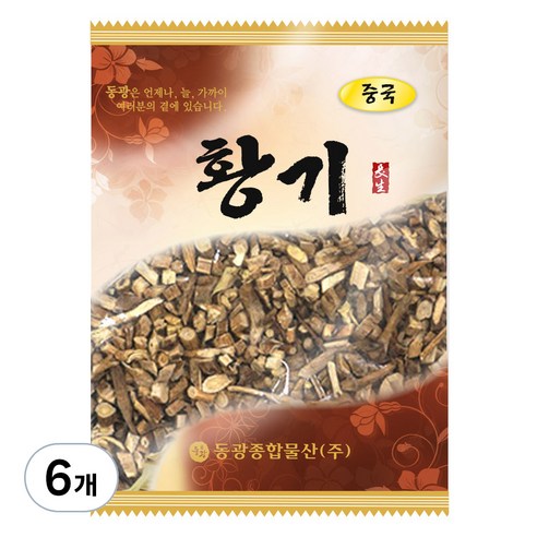 동광종합물산 황기, 100g, 6개