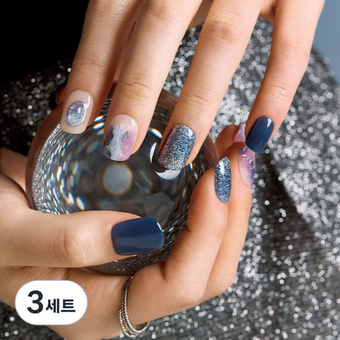 데싱디바 매직프레스 세트, 딥 유니버스, 3개
