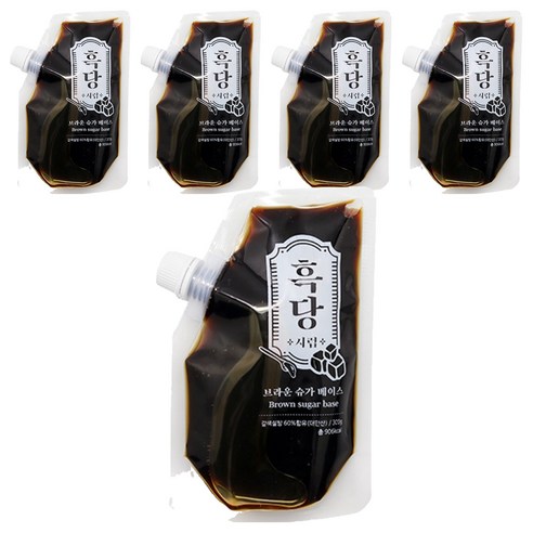 마녀의부엌 브라운슈가베이스, 300g, 5개