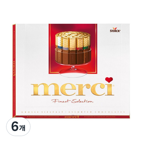 스톡 메르시 레드, 250g, 6개
