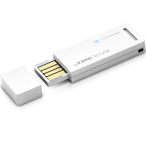 ipTIME USB 2.0 무선랜카드 휴대용, 안테나 내장