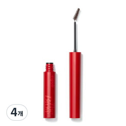 에스쁘아 더브로우 컬러 픽싱 카라 3g, 쿨 그레이, 4개