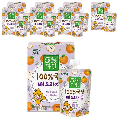 자연원 100% 국산 배도라지즙, 100ml, 32개