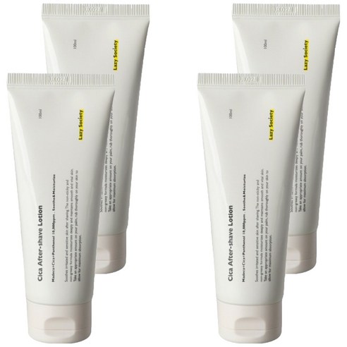 레이지소사이어티 시카 애프터쉐이브 로션, 100ml, 4개