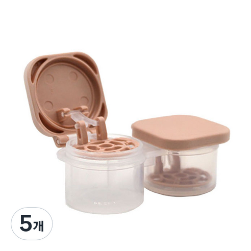 에이홉 올라오는 렌즈 케이스, 핑크, 5개