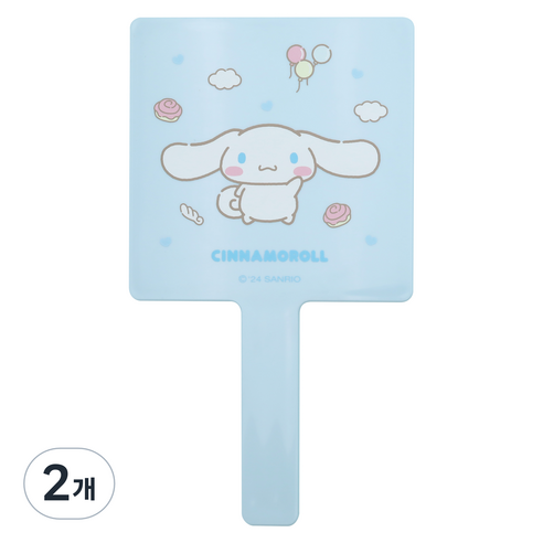 산리오캐릭터즈 사각손거울 대, 시나모롤, 2개
