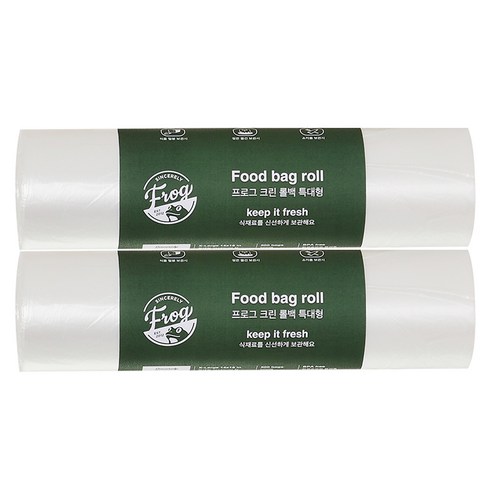 프로그 크린 롤백 특대형 35cm x 45cm, 특대(XL), 500개입, 2개