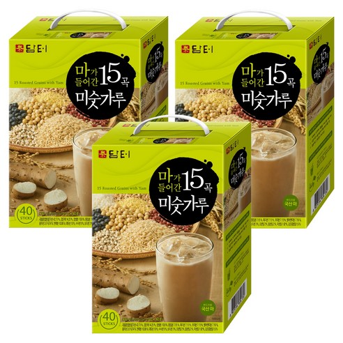 담터 마가 들어간 15곡 미숫가루, 800g, 3개