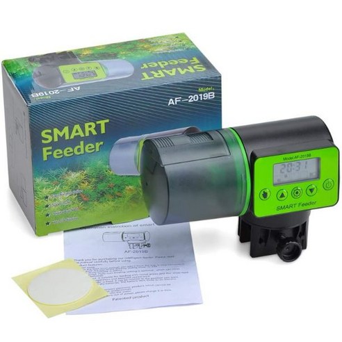 주말 걱정 끝! 영아쿠아 자동 먹이 급여기로 편리한 물생활 시작하세요.