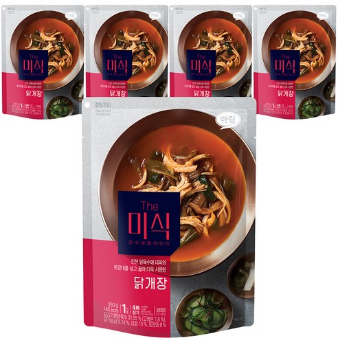 더미식 닭개장, 350g, 6개