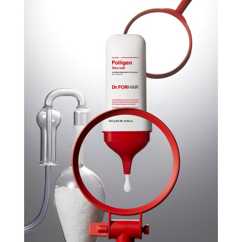 답답한 두피, 쿨하게 날려버릴 해답! 닥터포헤어 폴리젠 씨솔트 스케일러
