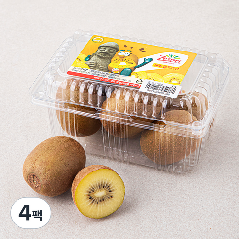 제스프리 제주 골드키위, 750g, 4팩