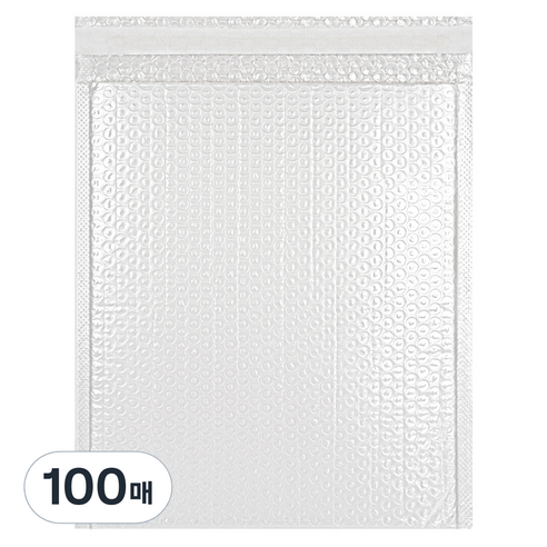 코멧 충격방지 뽁뽁이 캡 안전봉투, 100매