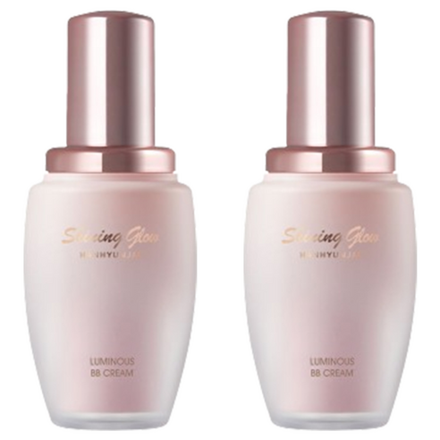 참존 샤이닝글로우 루미너스 비비 크림 SPF30 PA+++, 선샤인 베이지, 30ml, 2개
