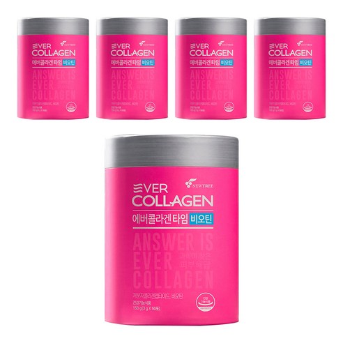에버콜라겐 타임 비오틴, 150g, 5개