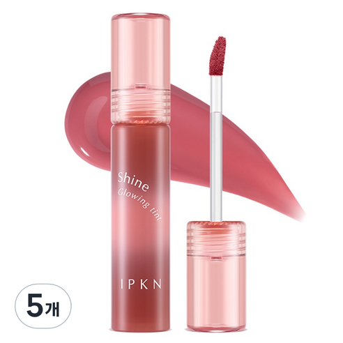 입큰 샤인 글로잉 틴트 포지핑크 4.1g, 5개