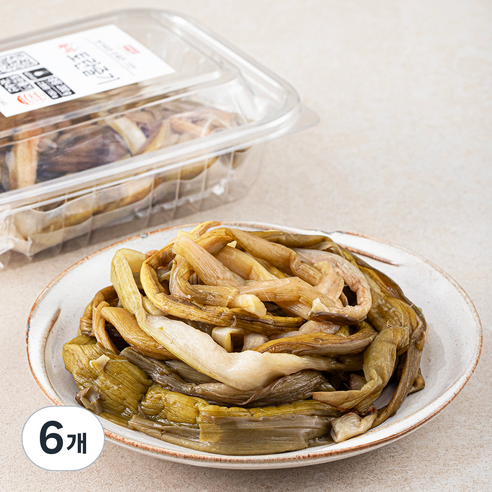 나무새 뚝딱 토란줄기, 200g, 6개