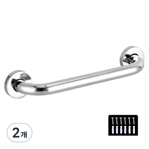 Daybyday 바른생활이야기 스탠안전손잡이 2.5cm, 2개
