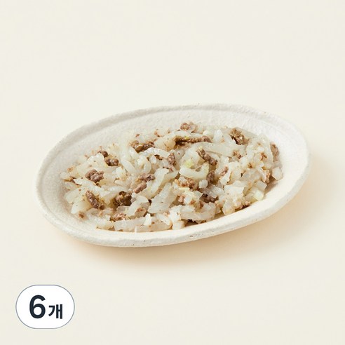 킨더가든 소고기무볶음, 80g, 6개