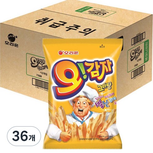 오리온 오감자 그라탕, 50g, 36개