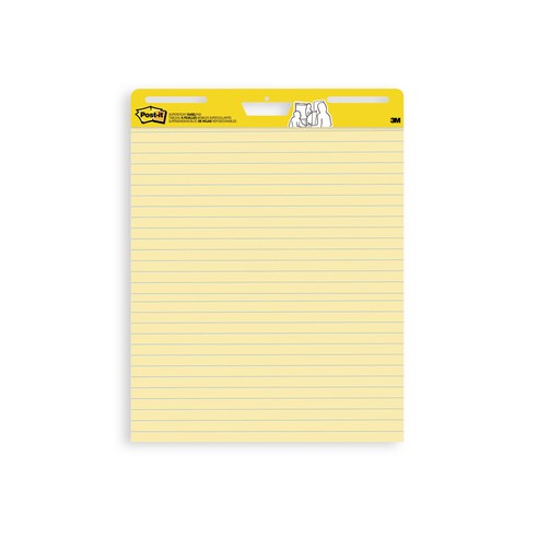 포스트잇 이젤패드 63.5 x 76.2 cm, 노랑 라인(561), 1개