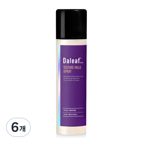 달리프 글램 텍스쳐 홀드 헤어 스프레이, 150ml, 6개