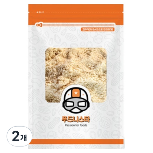 푸드니스타 아몬드분말 95%, 500g, 2개