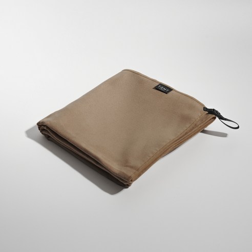 티알앤티아웃도어 프리미엄 건식 스포츠타월 L 132 x 90 cm, 세피아 틴트, 1개