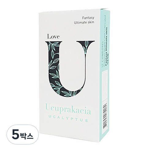 유추프라카치아 콘돔, 12개입, 5개