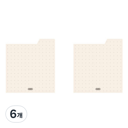플레픽 모이스트 트레이싱 인덱스 메모지 M, 15 코트니도트, 6개, 1개입