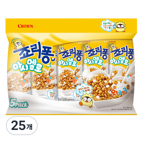 죠리퐁 마시멜로, 39g, 25개