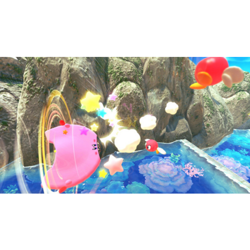 핑크빛 영웅 커비와 함께 떠나는 꿈결 같은 3D 어드벤처!