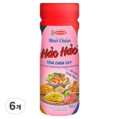 하오하오 디핑 시즈닝 무이 참 베트남 새우소금