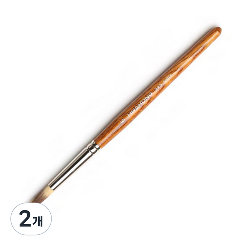 화홍 세필붓 345, R 6호, 2개