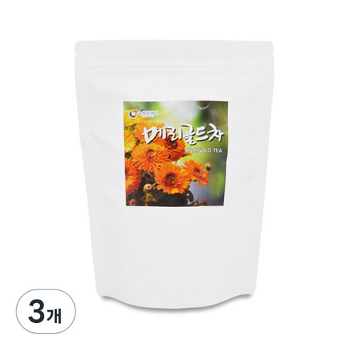 뉴트로웨이 메리골드차, 1g, 100개입, 3개