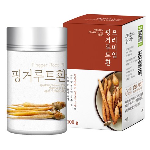 프리미엄 핑거루트환, 100g, 1개