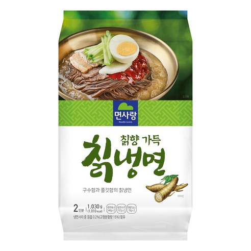 면사랑 칡향 가득 칡냉면 1030g, 1개 둥지냉면물냉면