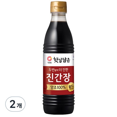 햇살담은 두번 달여 더 진한 진간장, 1.7L, 1개