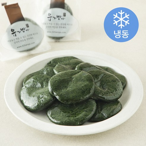 유기방아 쑥개떡 (냉동), 600g, 1개 - 기타떡 | 쿠팡