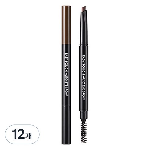 토니모리 이지터치 오토 아이브로우 0.4g, 04 모카브라운, 12개