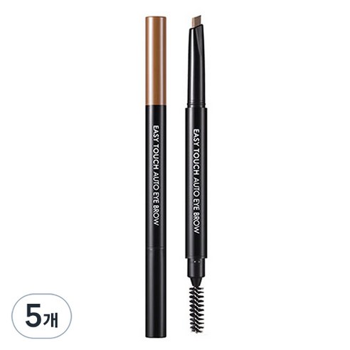 토니모리 이지터치 오토 아이브로우 0.4g, 05 브라운, 5개