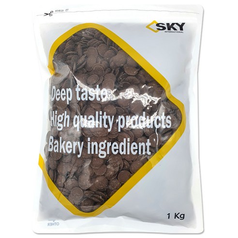 다하임 이르카 노벨라떼 밀크 코팅 초콜릿, 1kg, 1개
