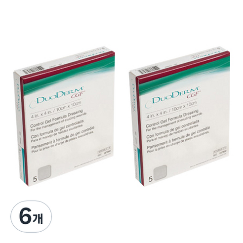 콘바텍 듀오덤 CGF 재생밴드 5매, 6개