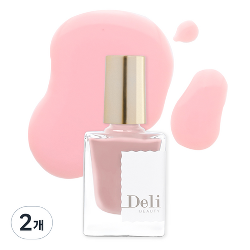 델리뷰티 딥시럽 루어인무드 네일컬러 10ml, MSY02 핑크 아이싱, 2개